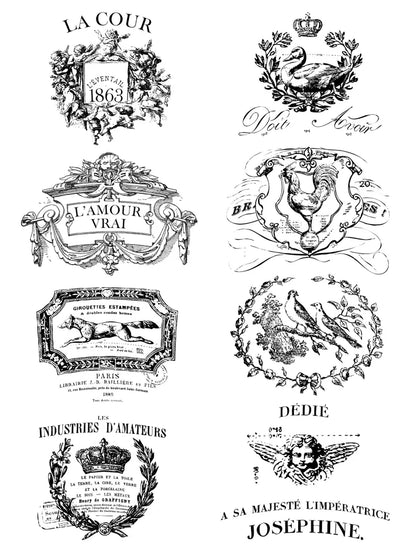 IOD Decor Transfer -Traditional Pots