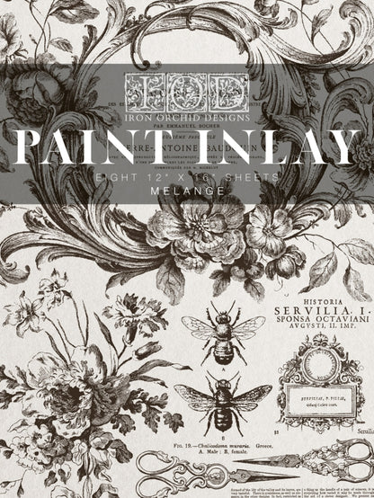Iron Orchid Designs - Melange Paint Inlay