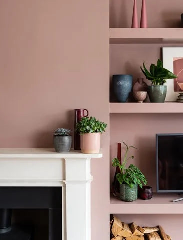 Farrow and Ball Paint- Sulking Room Pink No. 295