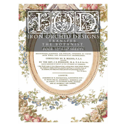 Iron Orchid Designs - *NEW* The Botanist IOD Décor Transfer