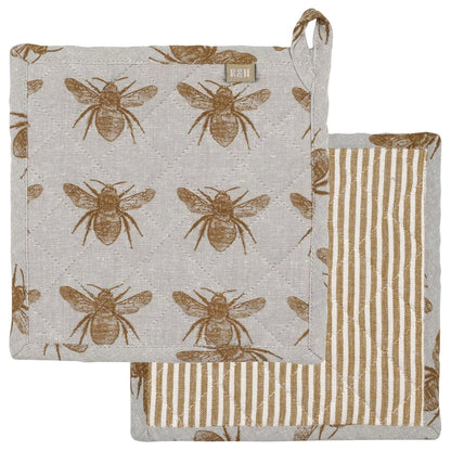 Trivet Mustard Honey Bee