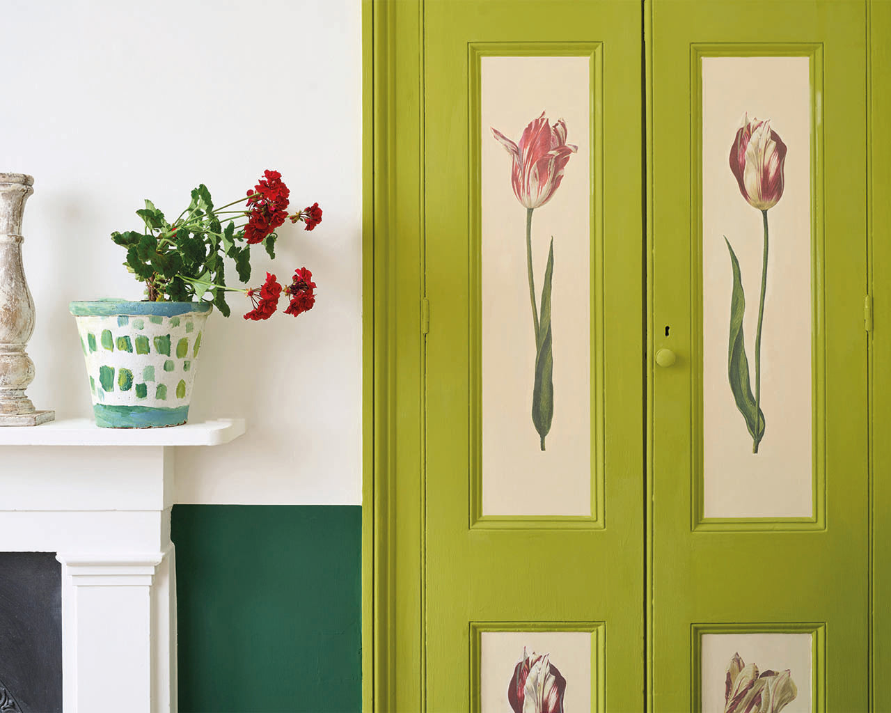 RHS DECOUPAGE PAPER DUTCH TULIPS