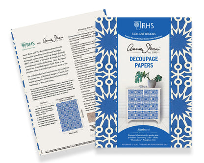 RHS DECOUPAGE PAPER STARBURST