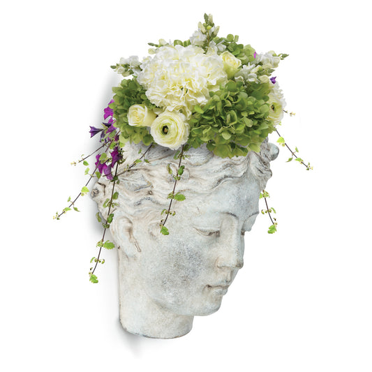 Women Head Wall Planter