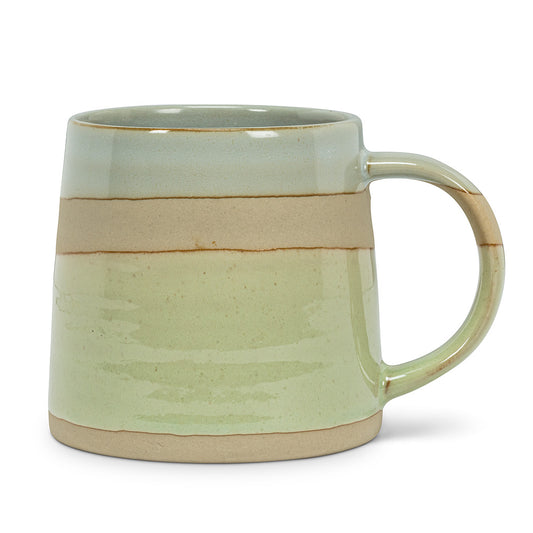 Rustic Style Blue Green Mug