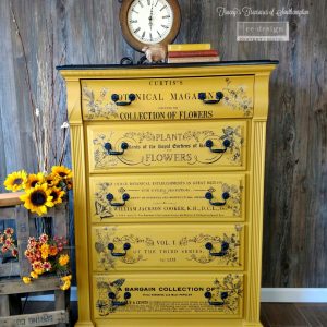 RE·DESIGN WITH PRIMA DECOR TRANSFERS® – BOTANICAL MAGAZINE – TOTAL SHEET SIZE 24″X35″, CUT INTO 3 SHEETS