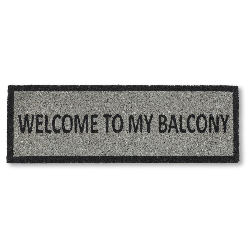 Welcome To My Balcony Small Doormat