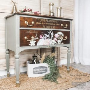 RE·DESIGN WITH PRIMA DECOR TRANSFERS® – BOTANICAL MAGAZINE – TOTAL SHEET SIZE 24″X35″, CUT INTO 3 SHEETS