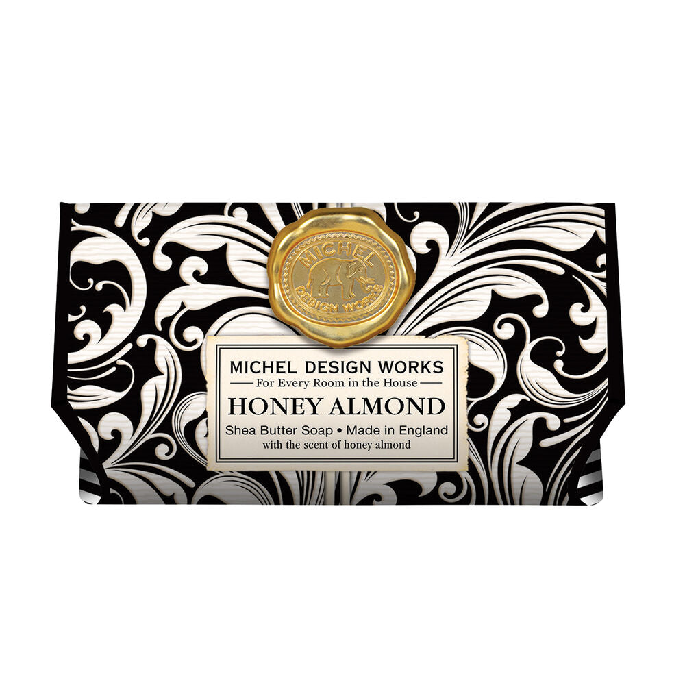 Michel Design Works, Honey Almond Large Bath Soap Bar