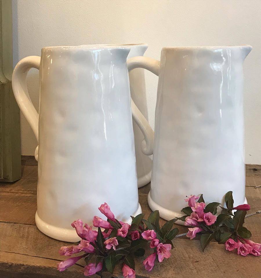 White Ceres Pitcher