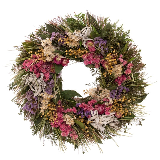 18" Floral  Wreath