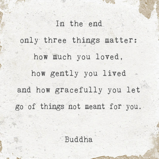 Marble Coaster In The End (Buddha)