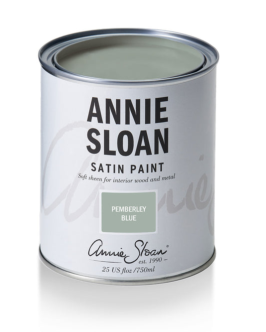 Satin Paint Interior Wood & Metal, PEMBERLEY BLUE