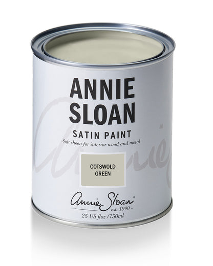 Satin Paint Interior Wood & Metal, COTSWOLD GREEN