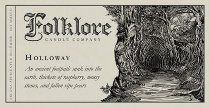 FOLKLORE CANDLE, HOLLOWAY — 10oz CANDLE