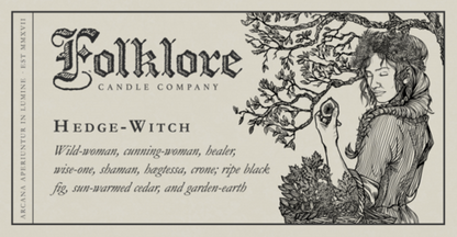 Folklore Candle Co. Hedge Witch