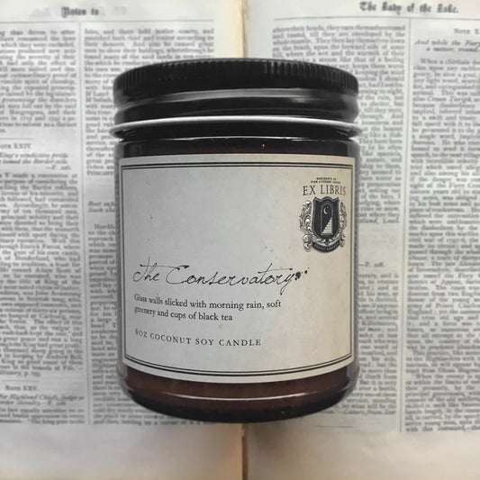 THE CONSERVATORY CANDLE BY EX LIBRIS SUPPLY CO.