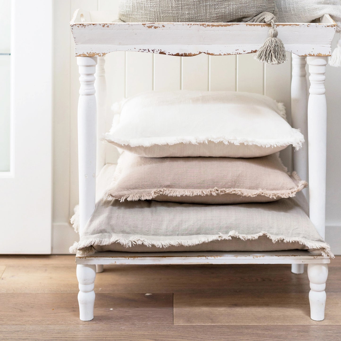 Fringe Pillow Cover