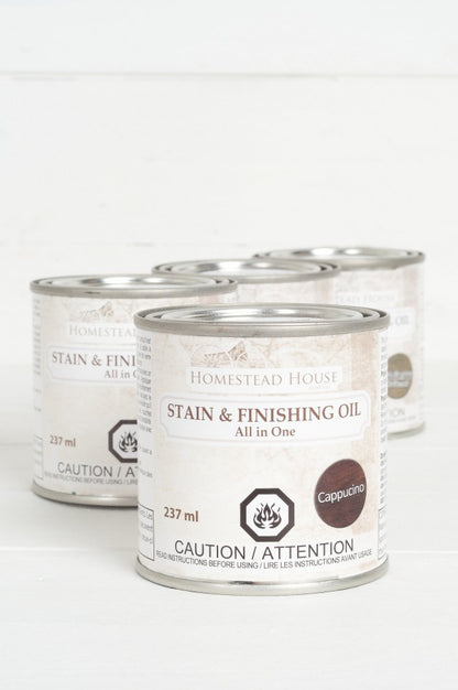 Stain & Finishing Oil - All in One Cappuccino
