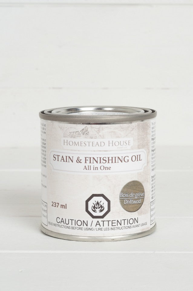 Stain & Finishing Oil - All in One Driftwood