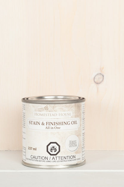 Stain & Finishing Oil - All in One White