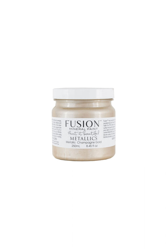 Metallic Champagne Gold Mineral Paint