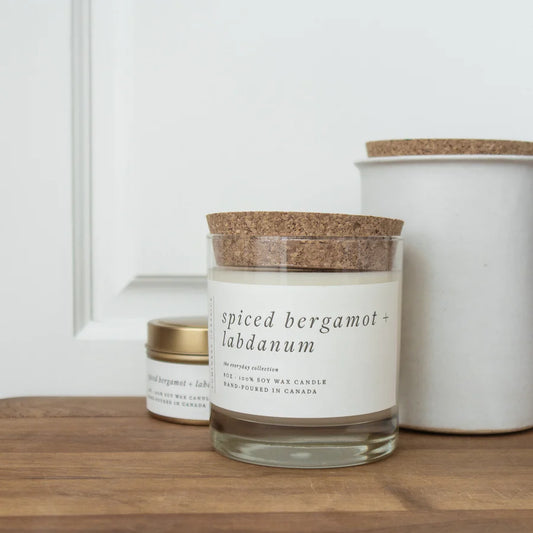LUMINARY CANDLE - SPICED BERGAMOT + LABDANUM